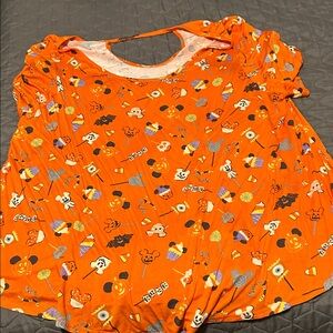 Disney Orange Halloween Kids Tee